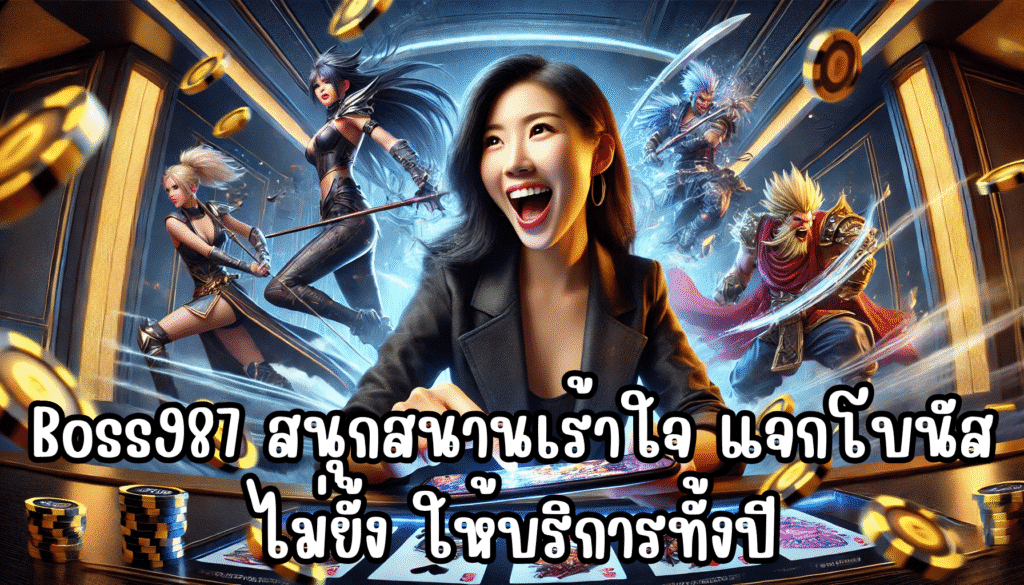 ฺฺBoss987 สนุกสนานเร้าใจ แจกโบนัสไม่ยั้ง ให้บริการทั้งปี