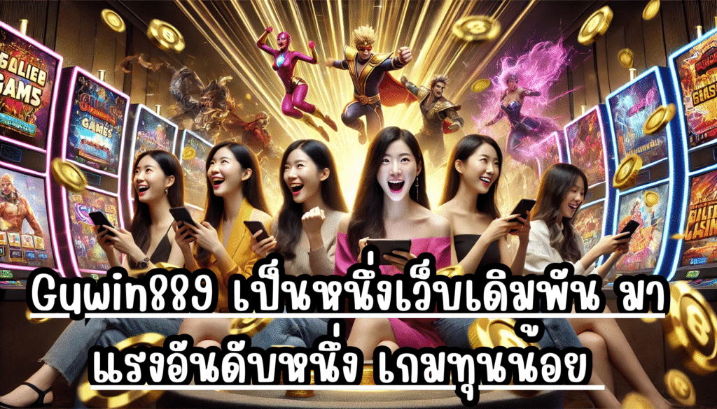 Guwin889 เป็นหนึ่งเว็บเดิมพัน มาแรงอันดับหนึ่ง เกมทุนน้อย สร้างกำไรเยอะ