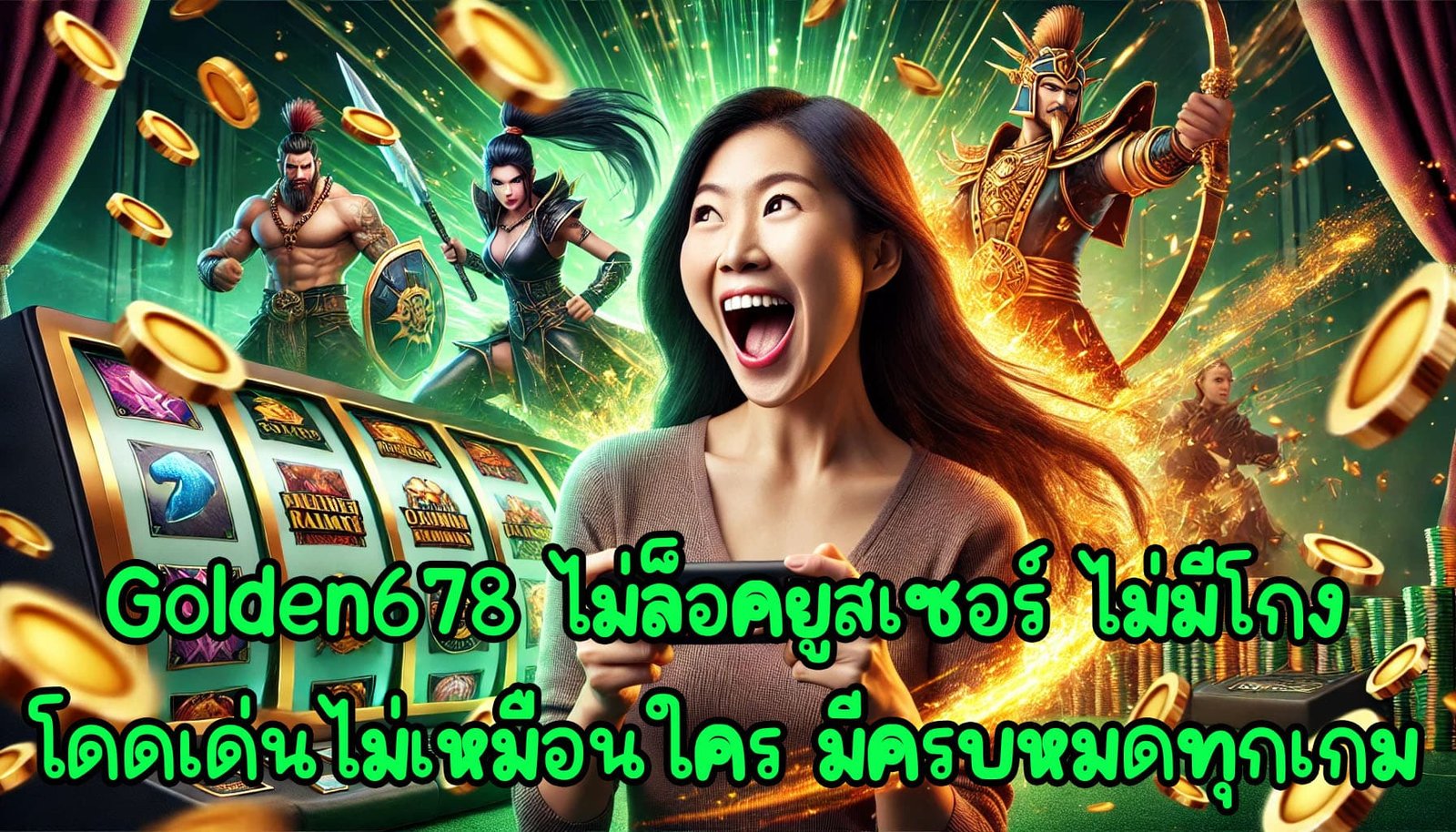 golden678 ไม่ล็อคยูสเซอร์ ไม่มีโกง โดดเด่นไม่เหมือนใคร มีครบหมดทุกเกม-4